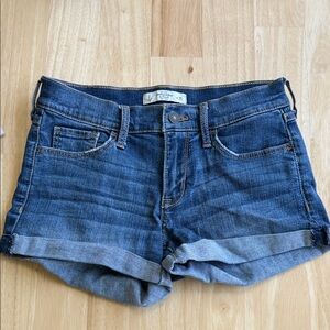 Abercrombie & Fitch Indigo Denim Shorts